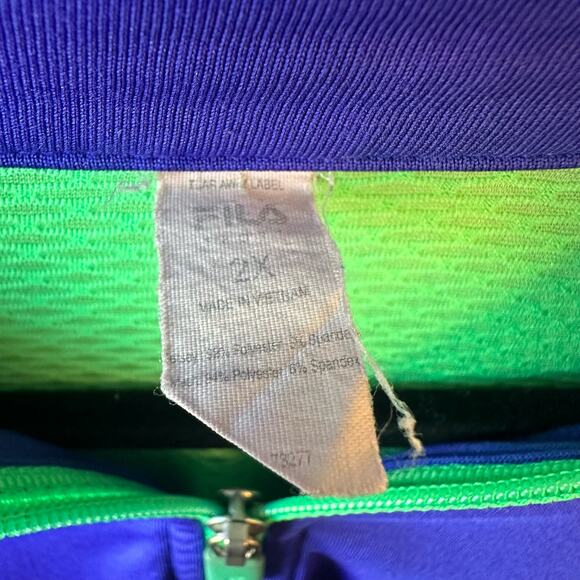 Fila Womans Activewear Jacket 2X - Picture 5 of 5